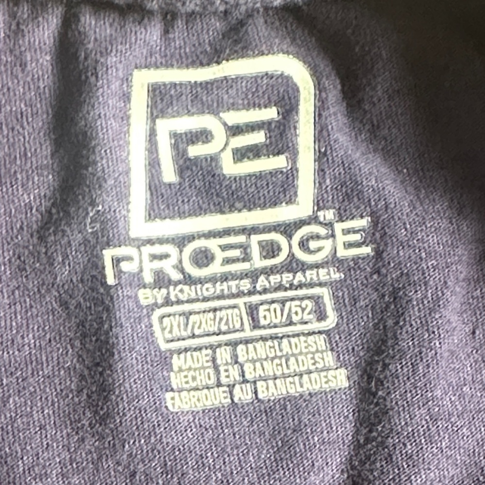 Pro Edge Blue and Yellow Michigan Wolverines Long Sleeve Shirt - Picture 4 of 6